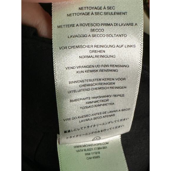 Michael Kors black straight leg office pants Size 2 - Picture 4 of 10